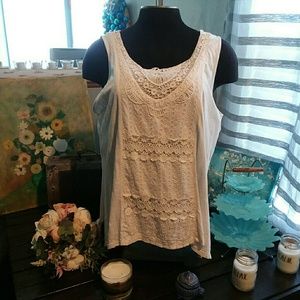 Bohemian cotton tank
